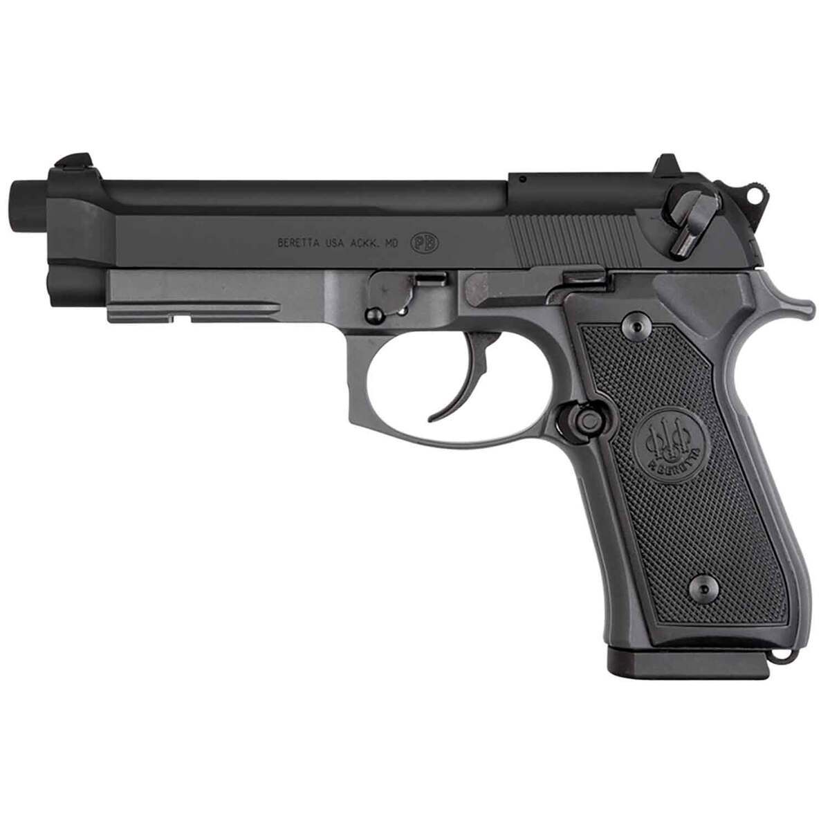 Beretta 92FSR 22 Long Rifle 4.9in Sniper Gray Pistol - 10+1 Rounds - Black Beretta 92FSR 22 Long Rifle 4.9in Sniper Gray Pistol - 10+1 Rounds - Black