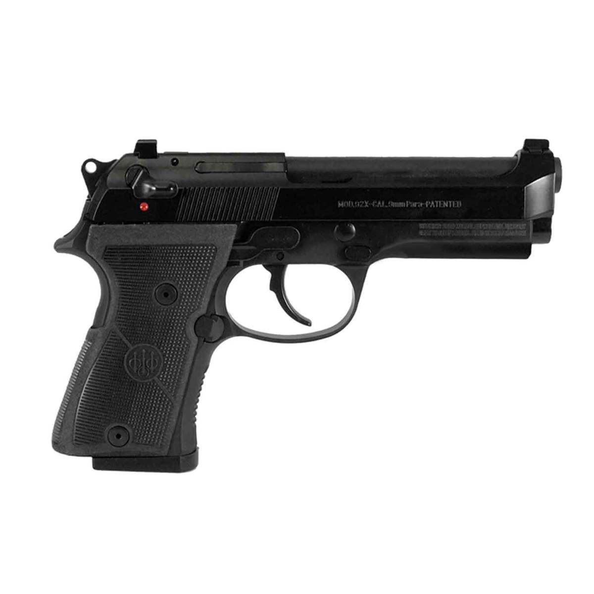 Beretta 92X Compact 9mm Luger 4.25in Black Pistol - 13+1 Rounds ...