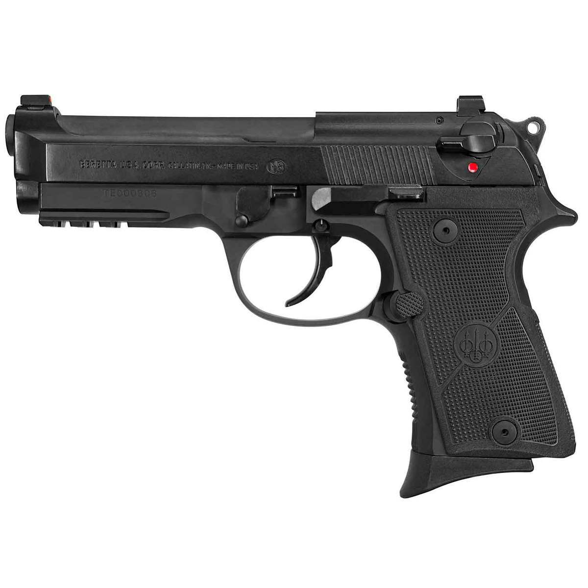 Beretta 92X Compact With Rail 9mm Luger 4.25in Black Pistol - 10+1 ...