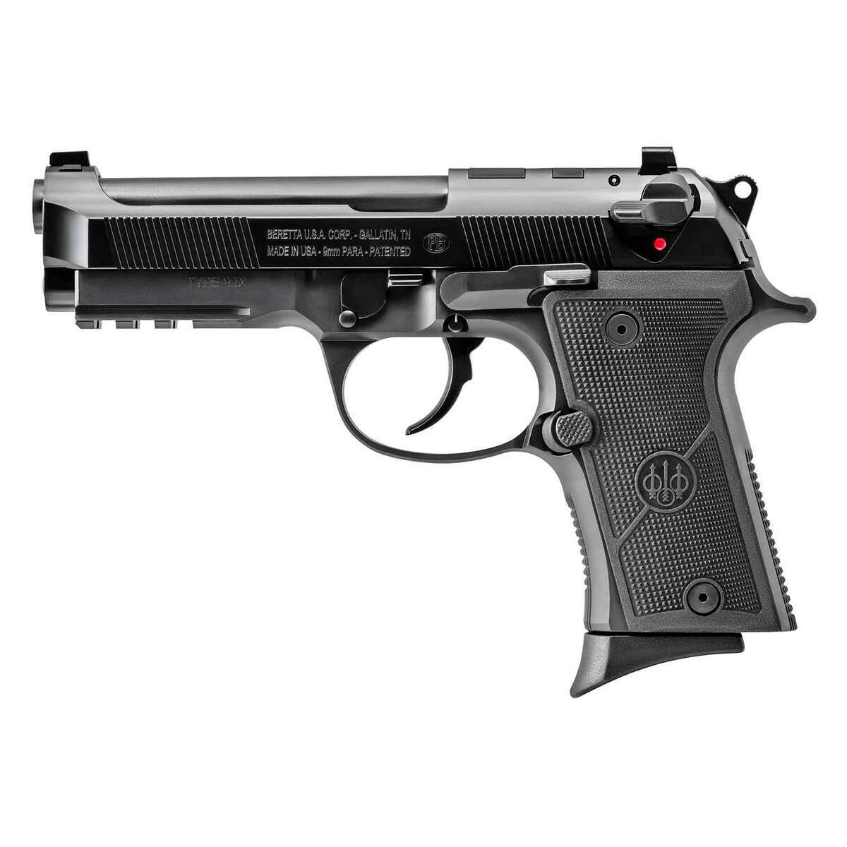 Beretta 92x GR Compact 9mm Luger 4.25in Bruniton Steel Black Pistol - 10+1 Rounds - Black Beretta 92x GR Compact 9mm Luger 4.25in Bruniton Steel Black Pistol - 10+1 Rounds - Black