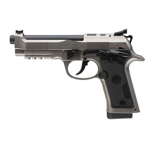 Beretta 92X Performace Carry Optic 9mm Luger 4.9in Nistan Alloy Pistol - 10+1 Rounds - Gray Fullsize image
