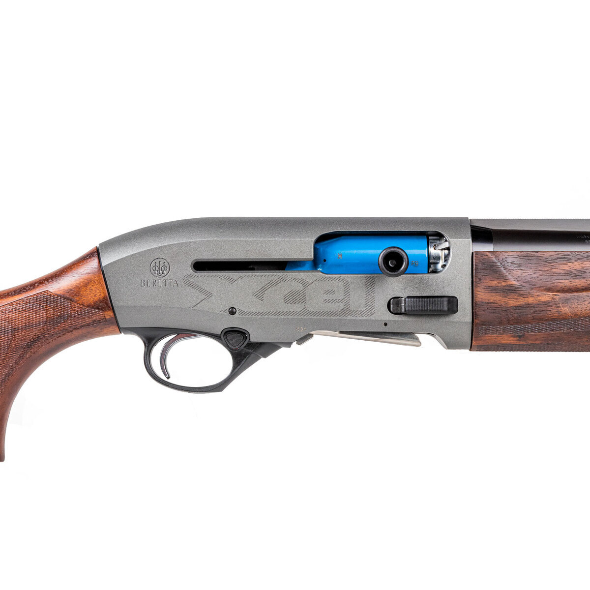 Beretta A400 Xcel Sporting Kick-Off Wolf Gray 12 Gauge 3in Semi Automatic Shotgun - 30in - Brown Beretta A400 Xcel Sporting Kick-Off Wolf Gray 12 Gauge 3in Semi Automatic Shotgun - 30in - Brown