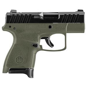 Beretta APX A1 9mm Luger 3.3in OD Green Pistol - 8+1 Rounds