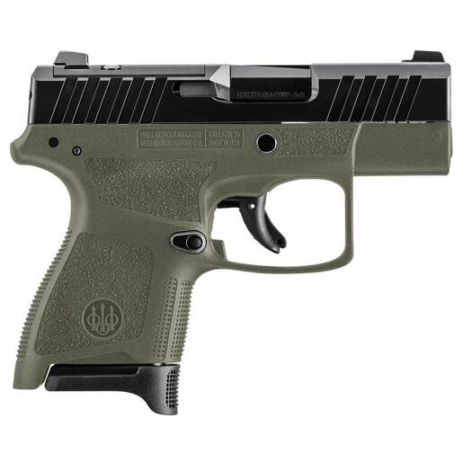 Beretta APX A1 9mm Luger 3.3in OD Green Pistol - 8+1 Rounds - Green image