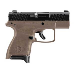 Beretta APX A1 Carry 9mm Luger 3in FDE Pistol - 8+1 Rounds