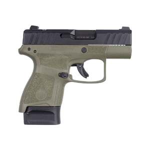 Beretta APX A1 Carry 9mm Luger 3in Matte Black/OD Green Pistol - 8+1 Rounds