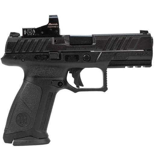 Beretta APX-A1 FS with Burris FastFire 9mm Luger 4.3in Black Aquatech Shield Pistol - 17+1 Rounds - Black image