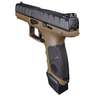 Beretta APX 9mm Luger 4.25in Black/Flat Dark Earth Pistol - 21+1 Rounds - Tan