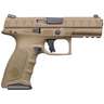 Beretta APX 9mm Luger 4.25in Flat Dark Earth Pistol - 15+1 Rounds - Tan