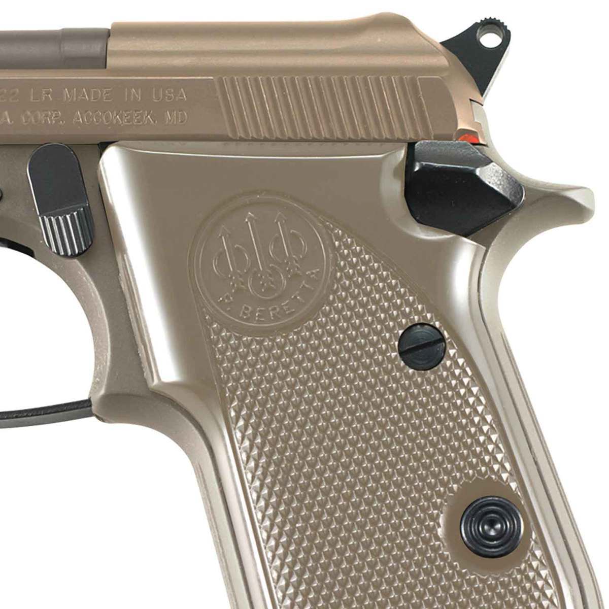 Beretta Bobcat 22 Long Rifle 2.9in FDE/Stainless Pistol - 7+1 Rounds - Flat Dark Earth Beretta Bobcat 22 Long Rifle 2.9in FDE/Stainless Pistol - 7+1 Rounds - Flat Dark Earth