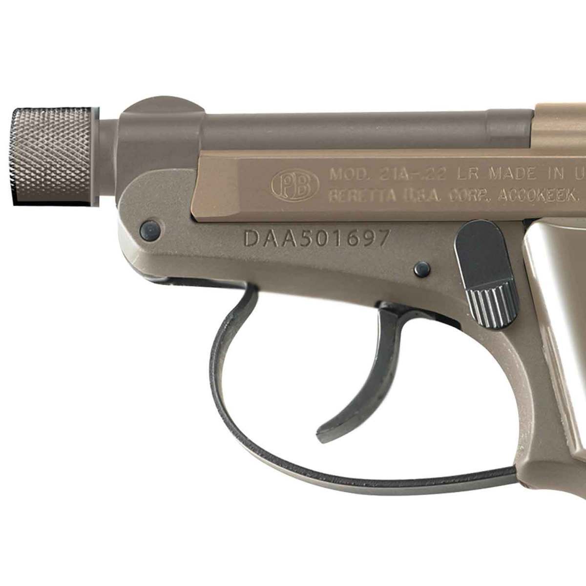 Beretta Bobcat 22 Long Rifle 2.9in FDE/Stainless Pistol - 7+1 Rounds - Flat Dark Earth Beretta Bobcat 22 Long Rifle 2.9in FDE/Stainless Pistol - 7+1 Rounds - Flat Dark Earth