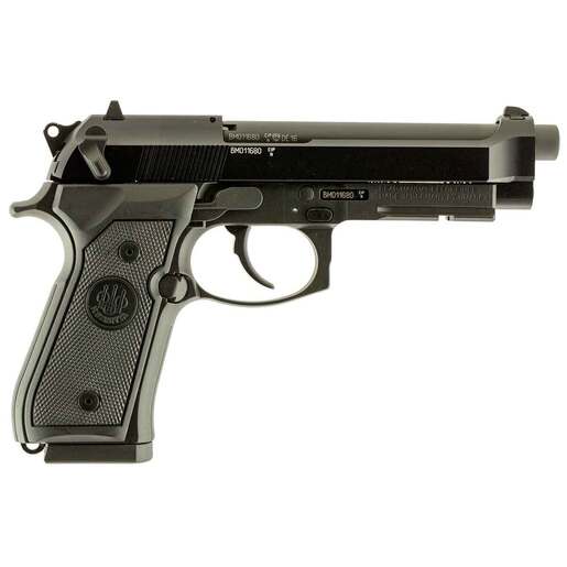 Beretta M9A1 22 Long Rifle 4.9in Black Bruniton Pistol - 10+1 Rounds - Black image