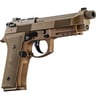 Beretta M9A4 9mm Luger 5.1in FDE Pistol - 18+1 Rounds - Tan