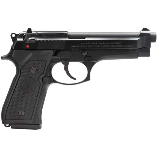 Beretta 92FS 9mm Luger 4.9in Black Bruniton Pistol - 15+1 Rounds - Black image