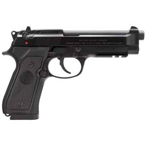 Beretta Model 92A1 9mm Luger 4.9in Matte Black Bruniton Pistol - 17+1 Rounds