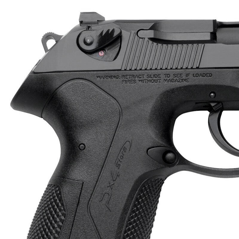 Beretta PX4 Storm 40 S&W 4in Black Pistol - 10+1 Rounds - California Compliant - Black Beretta PX4 Storm 40 S&W 4in Black Pistol - 10+1 Rounds - California Compliant - Black