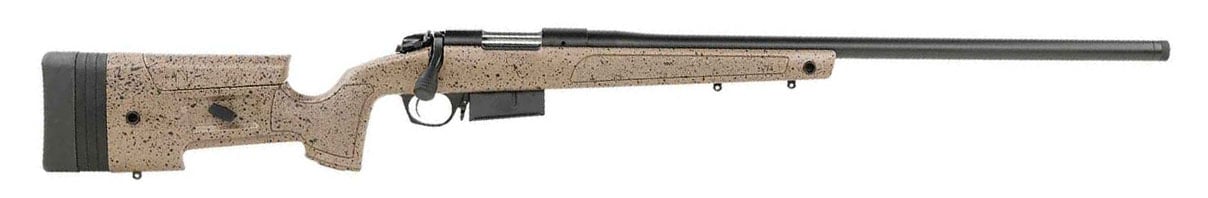 Bergara B-14 HMR Graphite Black Cerakote Brown Bolt Action Rifle - 308 Winchester- 20in