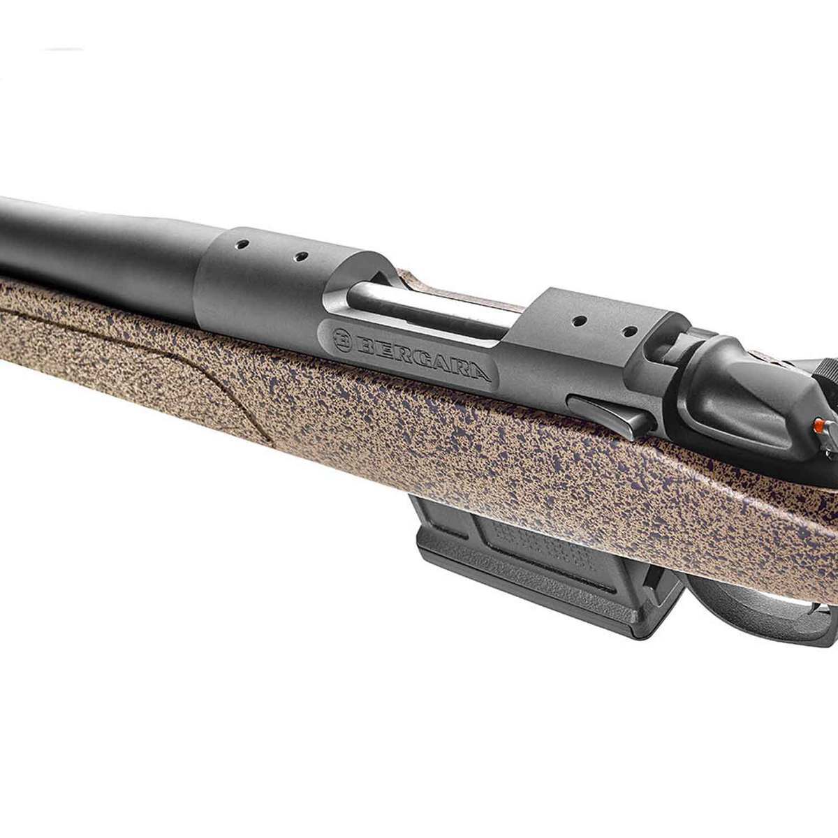Bergara B-14 HMR Blued Bolt Action Rifle - 6.5 Creedmoor - 22in - Brown With Black Speckles Bergara B-14 HMR Blued Bolt Action Rifle - 6.5 Creedmoor - 22in - Brown With Black Speckles
