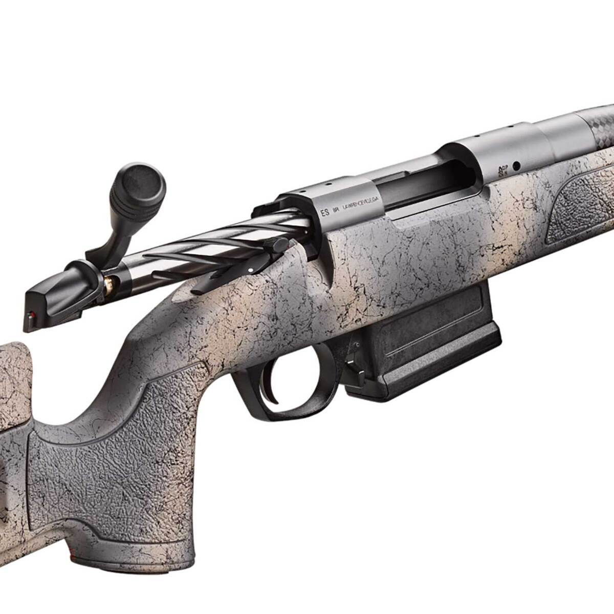 Bergara B-14 HMR Carbon Wilderness Sniper Grey Cerakote Bolt Action ...