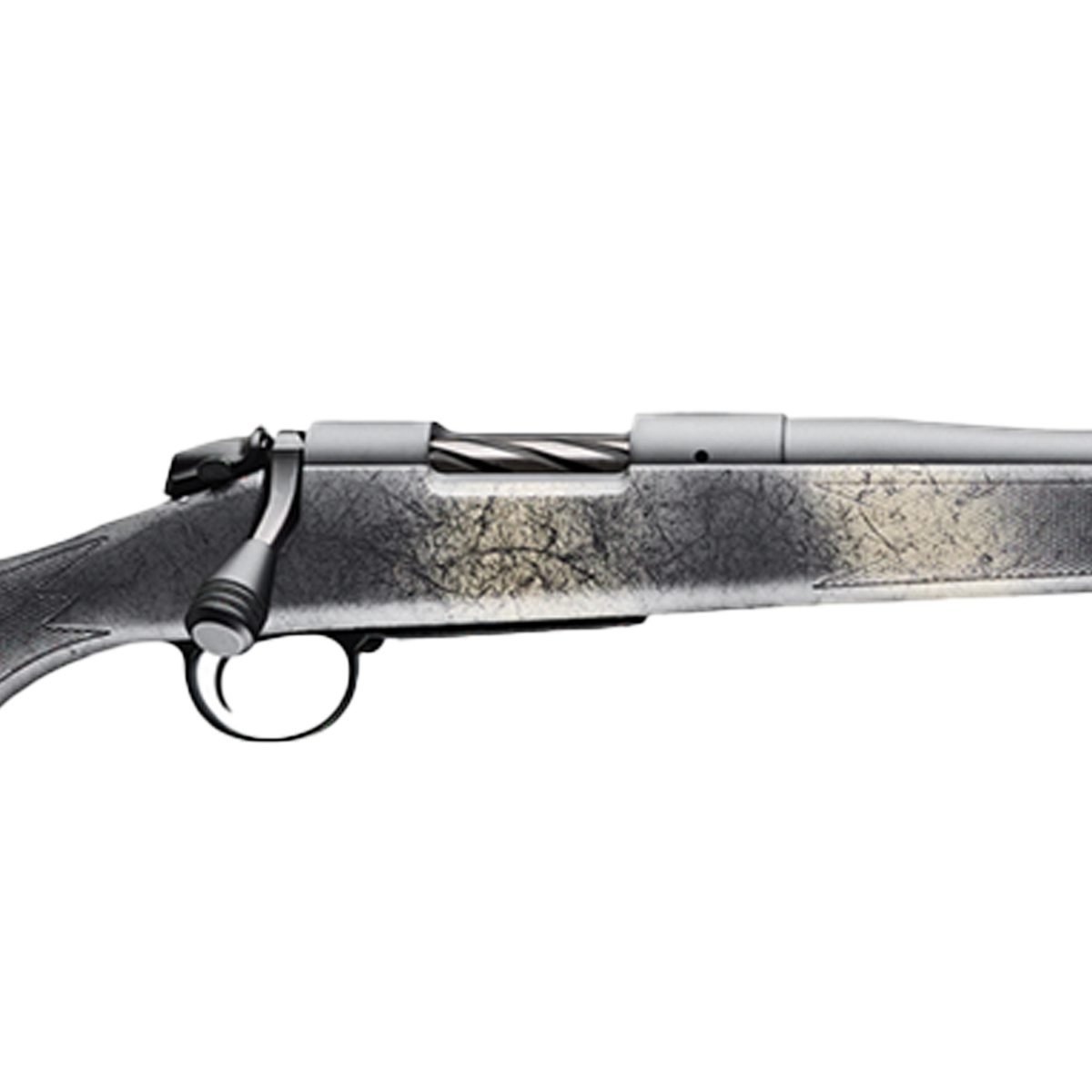 Bergara B-14 7mm PRC Ridge Carbon Wilderness Sniper Gray Cerakote Bolt Action Rifle - 22in - Camo Bergara B-14 7mm PRC Ridge Carbon Wilderness Sniper Gray Cerakote Bolt Action Rifle - 22in - Camo