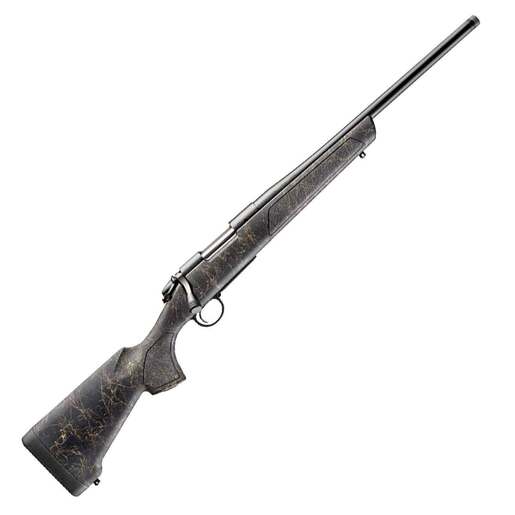 Bergara B-14 Stoke 6.5 Creedmoor Graphite Black Cerakote Bolt Action Rifle – 20in – Black/Gold