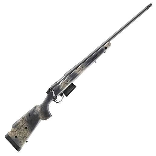 Bergara B-14 Wilderness Terrain Camo/Gray Bolt Action Rifle - 300 Winchester Magnum - 26in - Gray/Tan Camouflage image