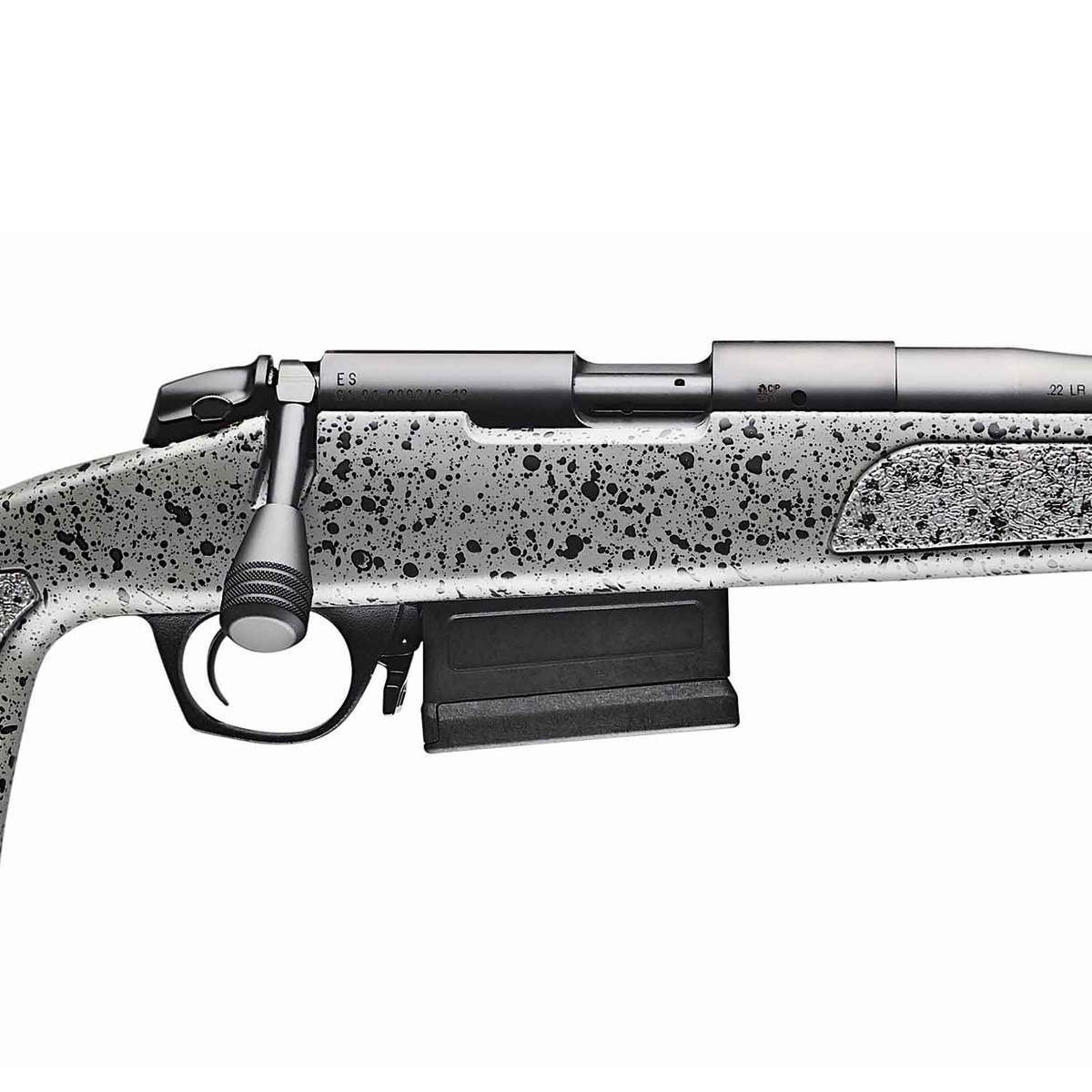 Bergara B-14R Trainer 22 Long Rifle Gray/Black Bolt Action Rifle - 18in - Speckled Gray Bergara B-14R Trainer 22 Long Rifle Gray/Black Bolt Action Rifle - 18in - Speckled Gray