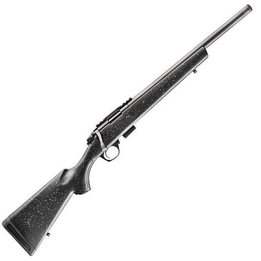 Bergara BMR Matte Blued/Carbon Bolt Action Rifle - 22 Long Rifle - 18in - Black/Tactical Gray Specks image