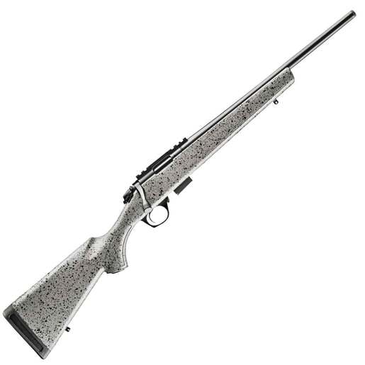 Bergara BMR Matte Blued/Steel Bolt Action Rifle - 22 Long Rifle - 18in - Tactical Grey/Black Specks image