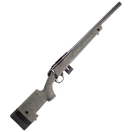 Bergara Bergara BMR-X Carbon 22 WMR (22 Mag) Black Carbon Fiber/Green Webbing Bolt Action Rifle - 18in