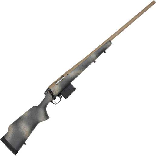 Bergara Premier Approach 7mm Remington Magnum FDE Cerakote Bolt Action Rifle - 5+1 Rounds - Fiberglass Camo