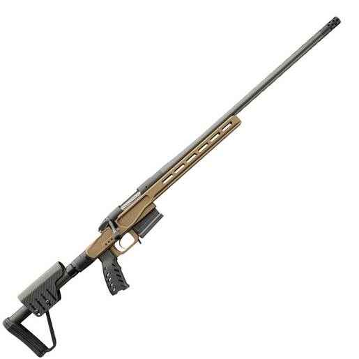 Bergara Bergara Premier MgLite 300 PRC Graphite Black Cerakote Bolt Action Rifle - 22in - Tan