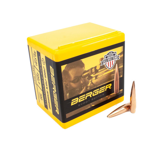 Berger Bullets 30 Caliber Hybrid Target 200.20xgr Rifle Bullets - 500 Count - Berger Bullets