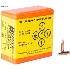 Berger Bullets 6mm 95gr Classic Hunter Bullets - 100 Count