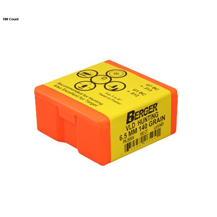 Berger Bullets 7mm 168gr Classic Hunter Bullets - 100 Count Berger Bullets 7mm 168gr Classic Hunter Bullets - 100 Count