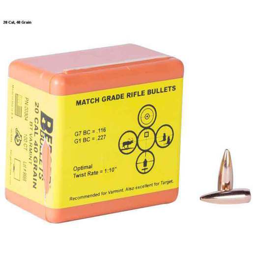 Berger Varmint Reloading Bullets