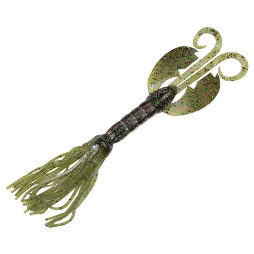 Berkley Bearded CrazyLeg Chigger Craw – Junebug – Soft Baits