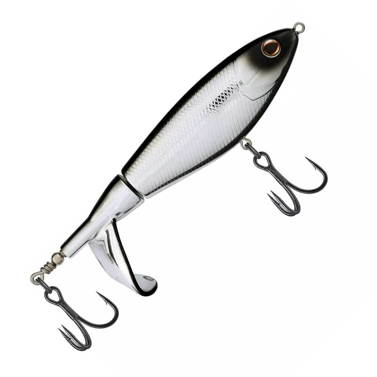 Berkley J-Walker 120 Saltwater Fishing Lure - Black Chrome Finish, 5/7 Oz Weight