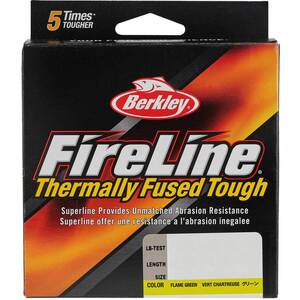 Berkley FireLine Braided Fishing Line - Flame Green, 300yds