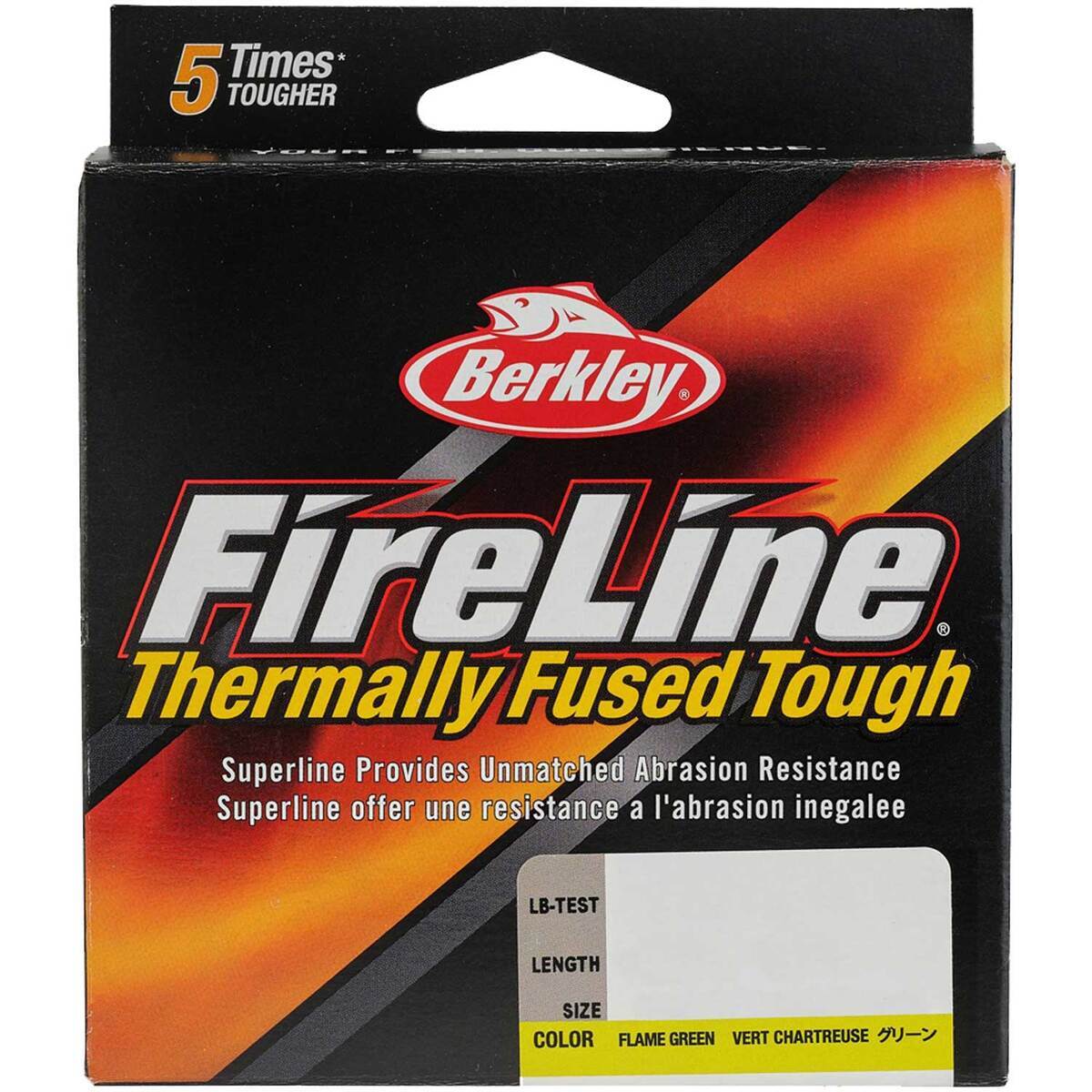 Berkley FireLine Braided - Flame Green, 125yds Berkley FireLine Braided - Flame Green, 125yds