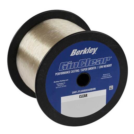 Berkley Ginclear Fluorocarbon Fishing Line - Clear