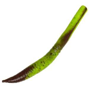 Berkley Gulp! Killer Crawler Worms – Dark Crawler-Chartreuse Pepper, 3in, 10pk