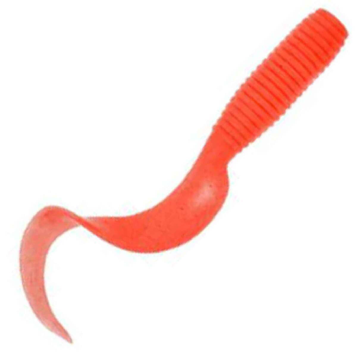 6in Gulp Berkley Gulp! Saltwater Grub - Salmon Red, 6in, 4pk | Sportsman's Warehouse