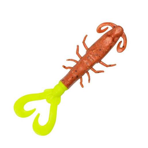 Berkley Gulp! Saltwater Mantis Shrimp Soft Bait – New Penny/Chartreue