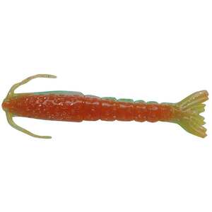 Berkley Gulp! Saltwater Shrimp Soft Bait – Nuclear Chicken, 4in, 4pk