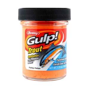 Berkley Gulp! Trout Dough Bait – Orange Pulp, 1.75oz