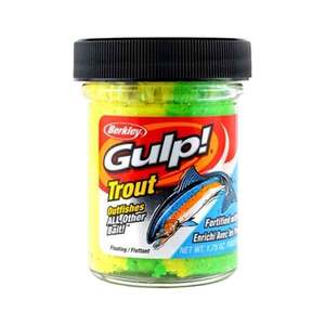 Berkley Gulp! Trout Dough Bait – Rainbow Candy, 1.75oz