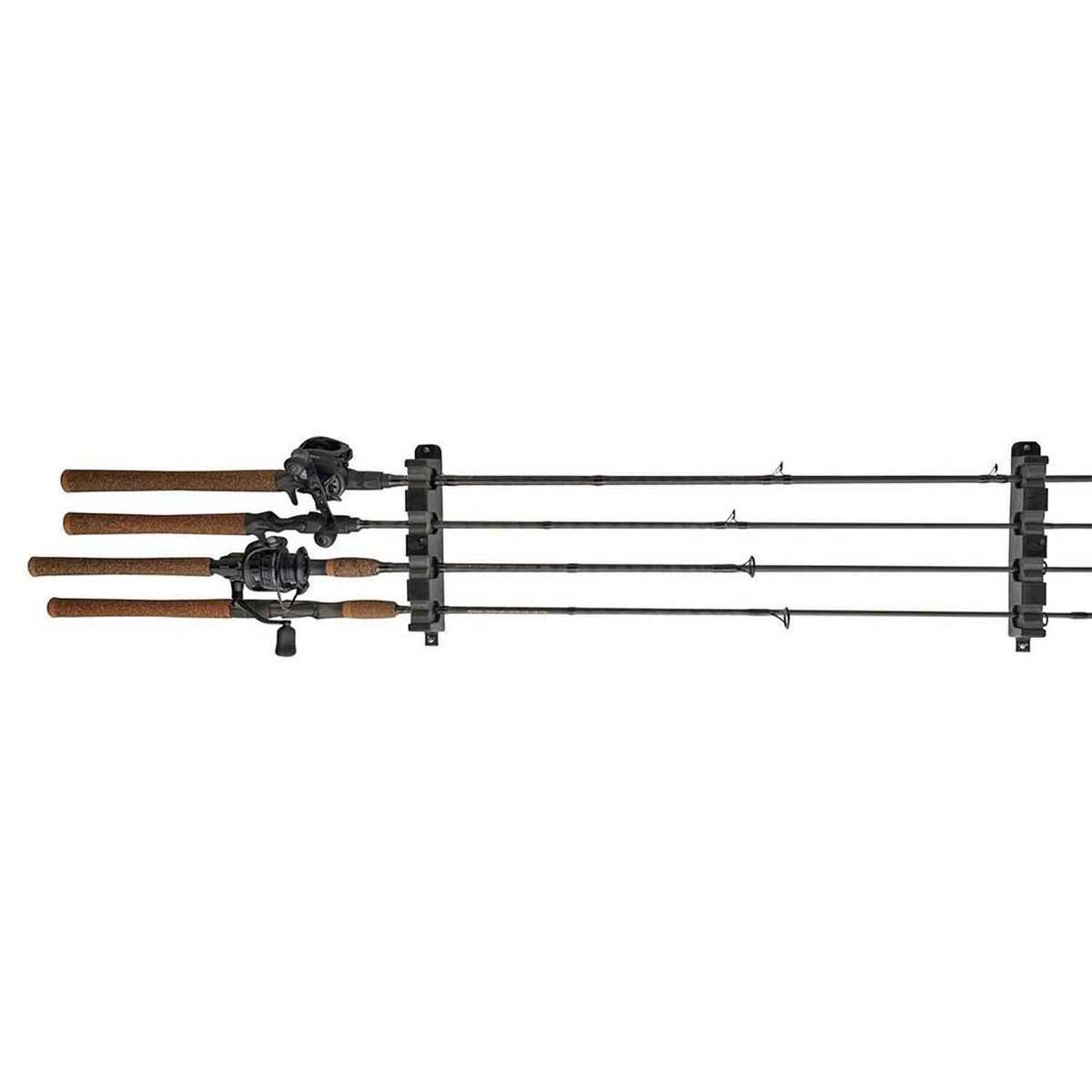 Four Position Rod Rack Berkley Horizontal 4 Rod Rack - Black | Sportsman's Warehouse