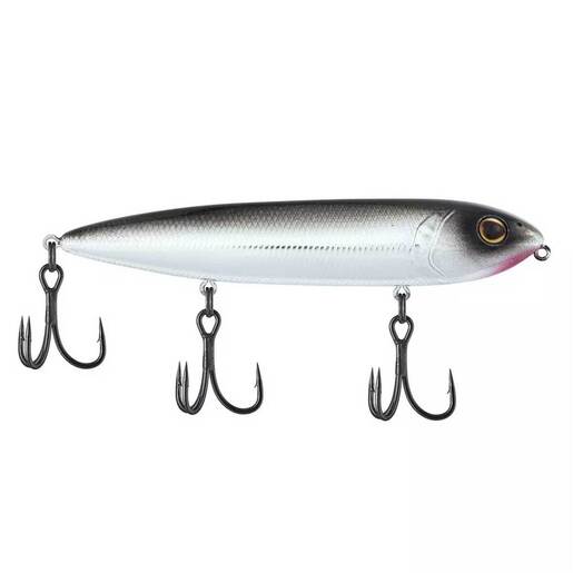 Berkley J-Walker 120 Saltwater Topwater Hard Bait – Black Chrome 120