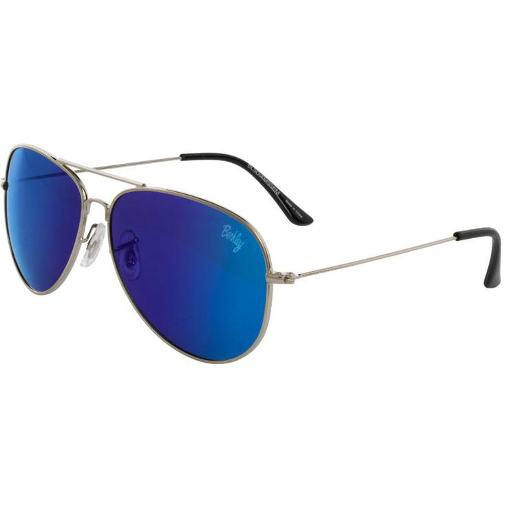 Berkley Ladies Diamond Polarized Sunglasses - Silver/Smoke/Blue Mirror Berkley Ladies Diamond Polarized Sunglasses - Silver/Smoke/Blue Mirror